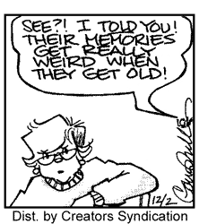 Flo and Friends comic strip, panel 3.
